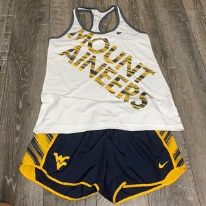 WVU Mountaineer Athletic Outfit